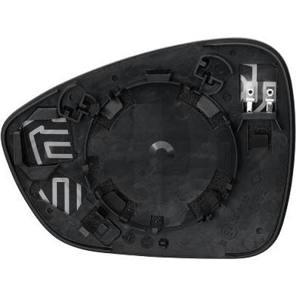 Opel Crossland X 17->> - Szkło lusterka lusterko zewnętrzne