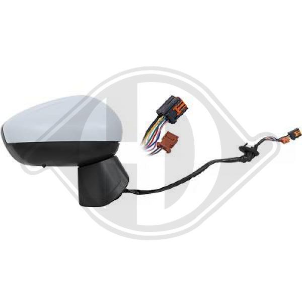 Opel Crossland X 17->> - Lusterko zewnętrzne