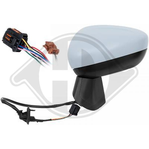 Opel Crossland X 17->> - Lusterko zewnętrzne