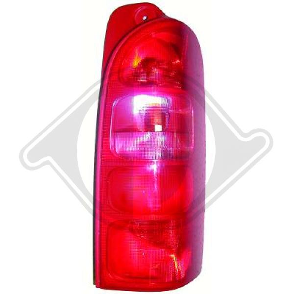 Opel Movano 99-03 - Lampa tylna zespolona