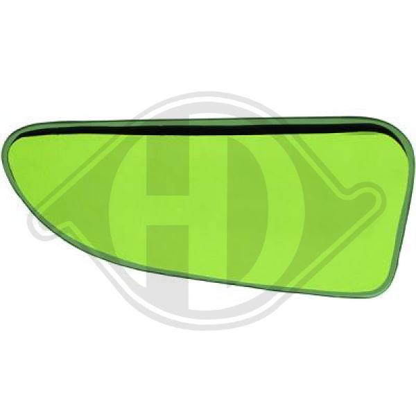 Opel Movano 19->> - Szkło lusterka lusterko zewnętrzne