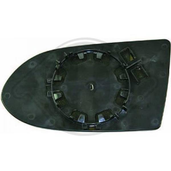 Opel Zafira 99-05 - Szkło lusterka lusterko zewnętrzne