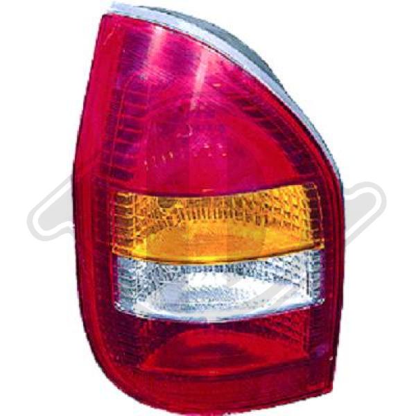 Opel Zafira 99-05 - Lampa tylna zespolona