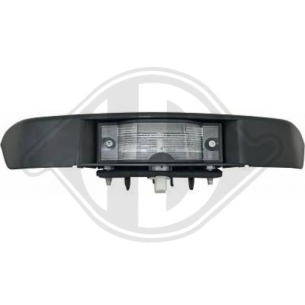 Opel Vivaro 01-06 - Oświetlenie tablicy rejestracyjnej