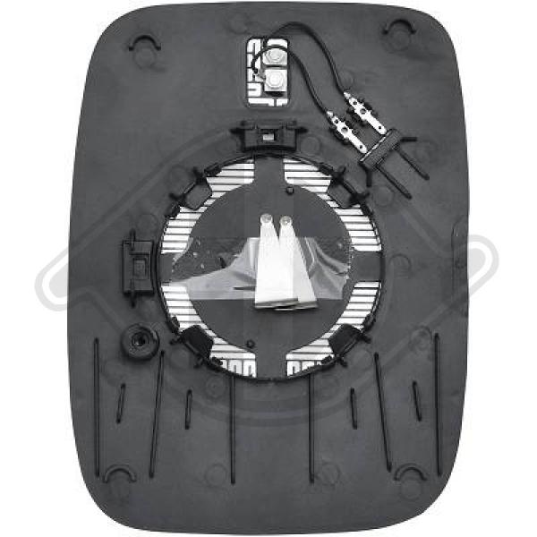 Nissan NV 300 16->> - Szkło lusterka lusterko zewnętrzne