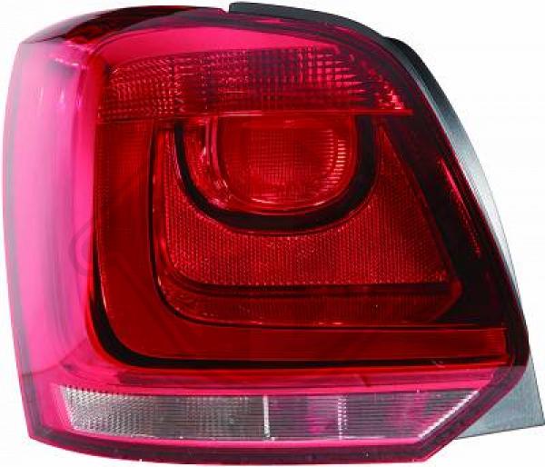 Volkswagen Polo 3/5 trg. 09-14 - Lampa tylna zespolona