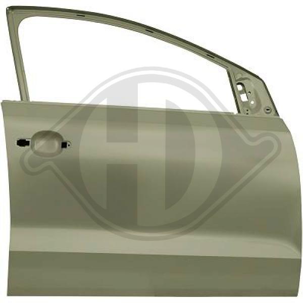 Volkswagen Polo 3/5 trg. 09-14 - Drzwi nadwozie