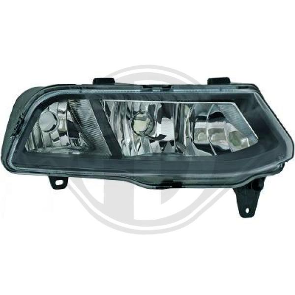 Volkswagen Polo 3/5 trg. 14-17 - Reflektor przeciwmgłowy