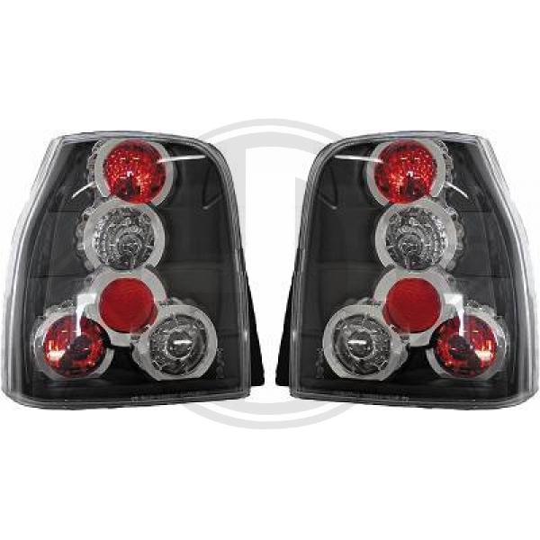 Seat Arosa (Typ 6H) 97-00 - Zestaw lampy tylnej