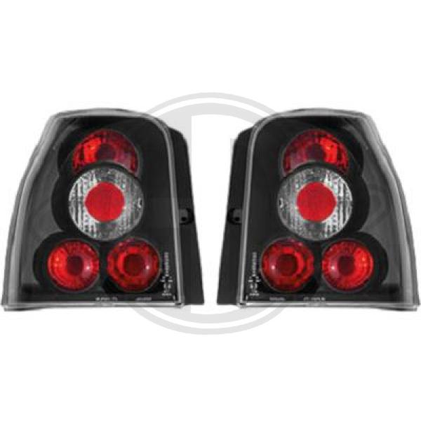 Volkswagen Lupo 98-05 - Zestaw lampy tylnej