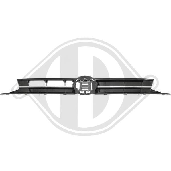 Volkswagen Polo 3/5 trg. 9.17-21 - Kratka chłodnicy (grill)