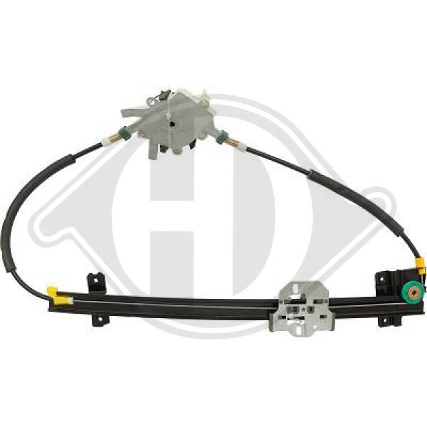 Volkswagen Golf II (Typ191) 83-91 - Podnośnik szyby