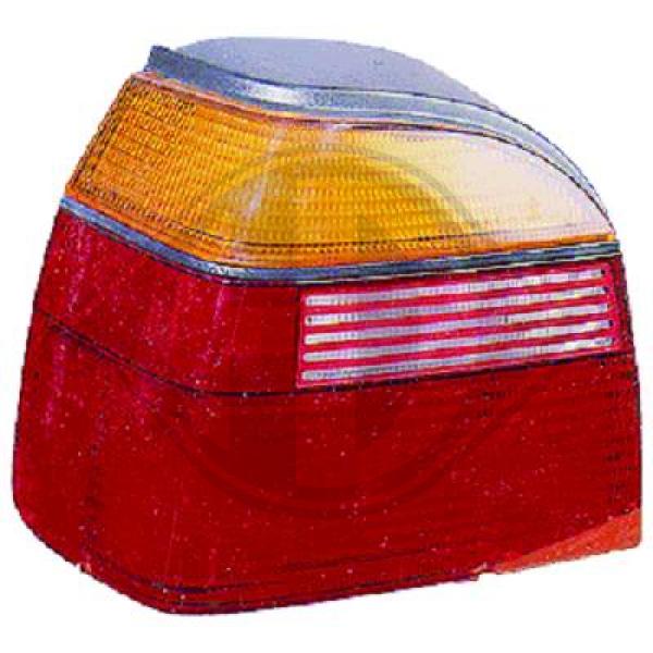 Volkswagen Golf III 91-97 - Lampa tylna zespolona