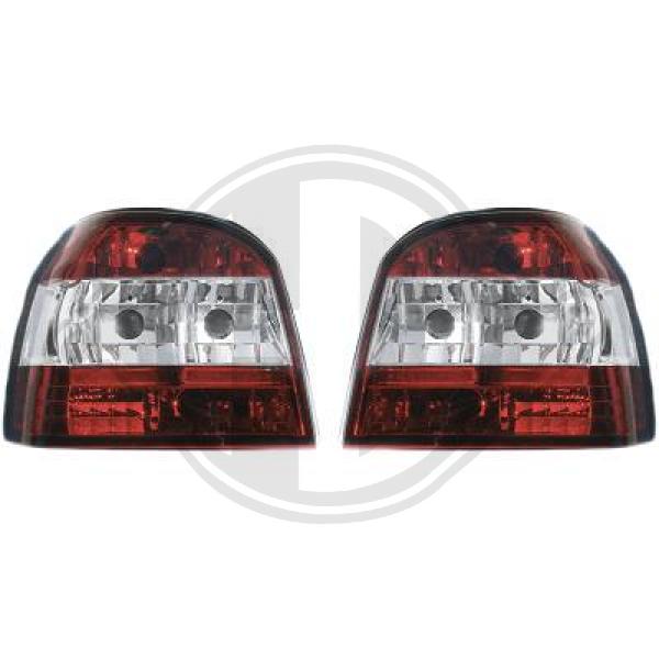 Volkswagen Golf III 91-97 - Zestaw lampy tylnej