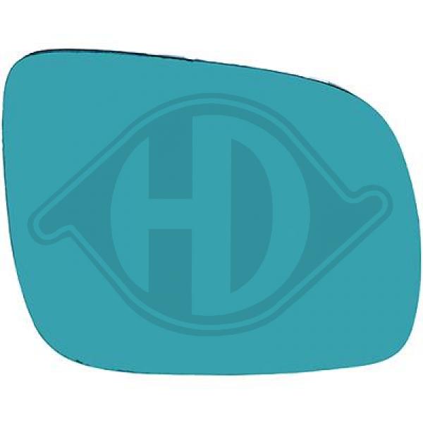 Volkswagen Bora 98-05 - Szkło lusterka lusterko zewnętrzne