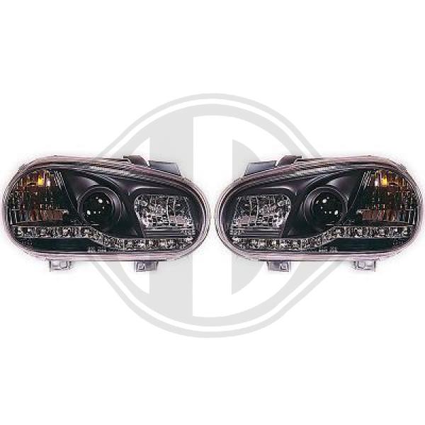 Volkswagen Golf IV 97-03 - Zestaw reflektora głównego