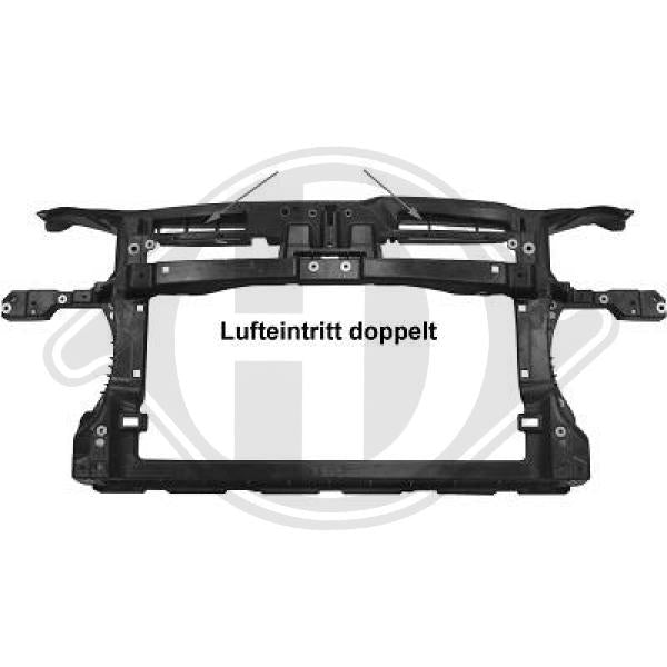 Volkswagen Golf V 03-08 - Przednie poszycie