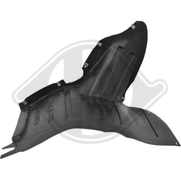 Volkswagen Golf VI Limousine 08-12 - Poszycie Wnęka na koła