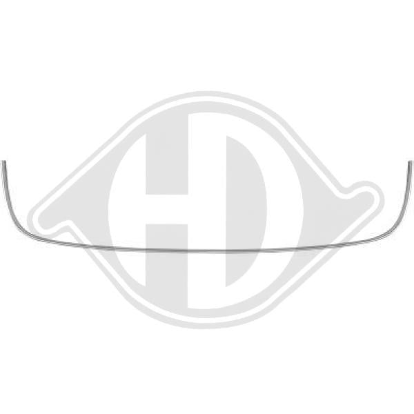 Volkswagen Golf VI Limousine 08-12 - Listwa ozdobna / ochronna zderzak