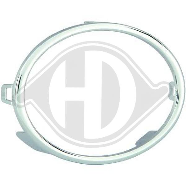 Volkswagen Golf VI Limousine 08-12 - Listwa ozdobna / ochronna zderzak