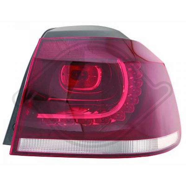 Volkswagen Golf VI Limousine 08-12 - Lampa tylna zespolona