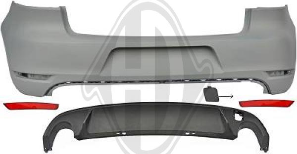 Volkswagen Golf VI Limousine 08-12 - Zderzak