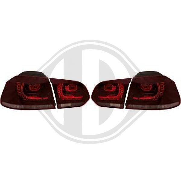 Volkswagen Golf VI Limousine 08-12 - Zestaw lampy tylnej