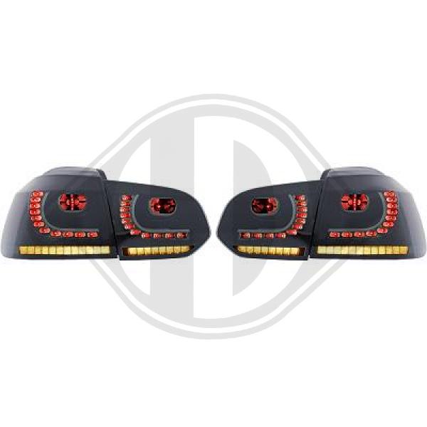 Volkswagen Golf VI Limousine 08-12 - Zestaw lampy tylnej