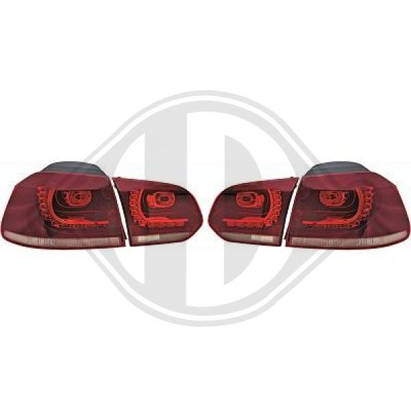 Volkswagen Golf VI Limousine 08-12 - Zestaw lampy tylnej