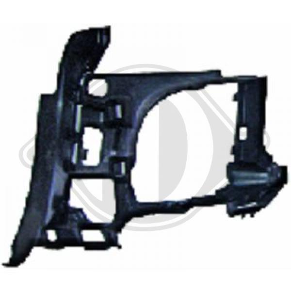 Volkswagen Golf VI GTI/GTD 08-12 - Uchwyt zderzak