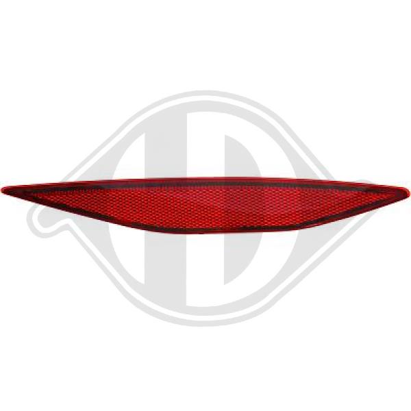 Volkswagen Golf VII Limousine/Variant 12-17 - Światło odblaskowe tylne