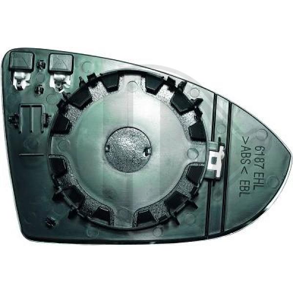 Volkswagen Golf VII Limousine/Variant 12-17 - Szkło lusterka lusterko zewnętrzne