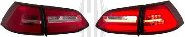 Volkswagen Golf VII Limousine 17-20 - Zestaw lampy tylnej