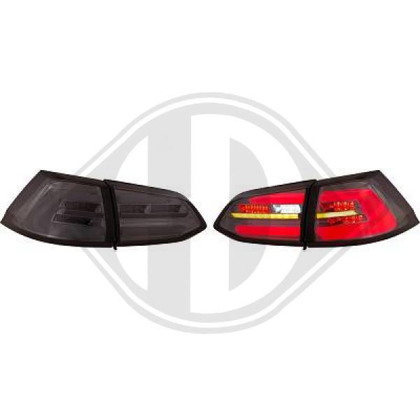 Volkswagen Golf VII Variant 12-17 - Zestaw lampy tylnej