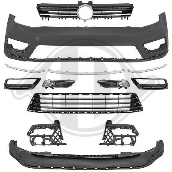 Volkswagen Golf VII Limousine 12-17 - Zderzak