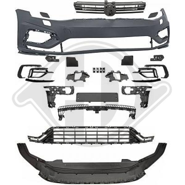 Volkswagen Golf VII Limousine 12-17 - Zderzak