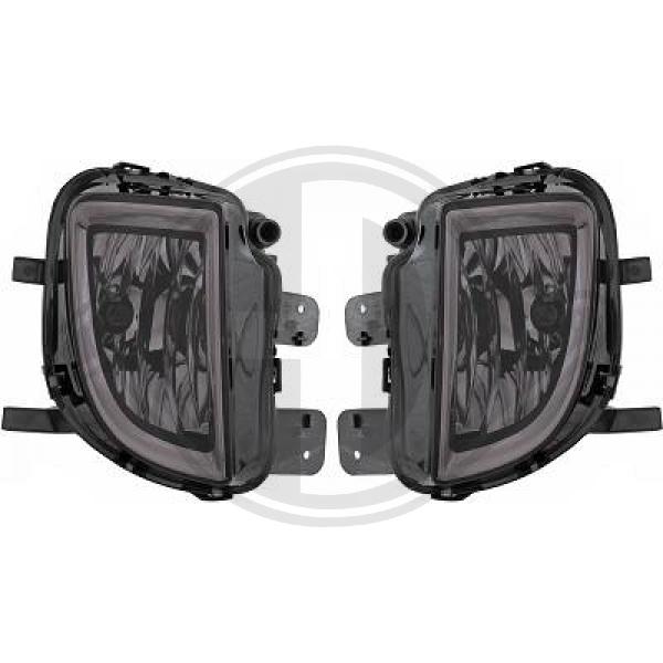 Volkswagen Golf VI Limousine 08-12 - Zestaw reflektora przeciwmgłowego