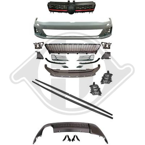 Volkswagen Golf VII Limousine 12-17 - Zderzak