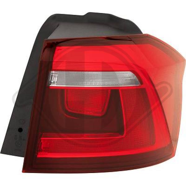 Volkswagen Golf Sportsvan 14-17 - Lampa tylna zespolona