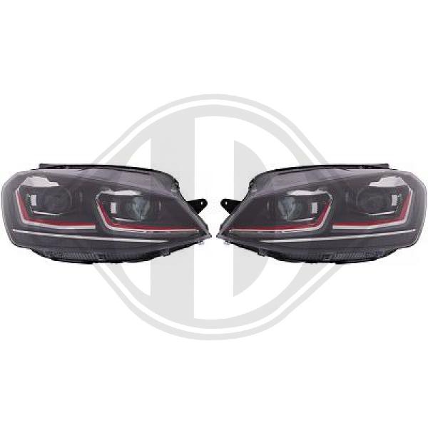 Volkswagen Golf VII Limousine 12-17 - Zestaw reflektora głównego