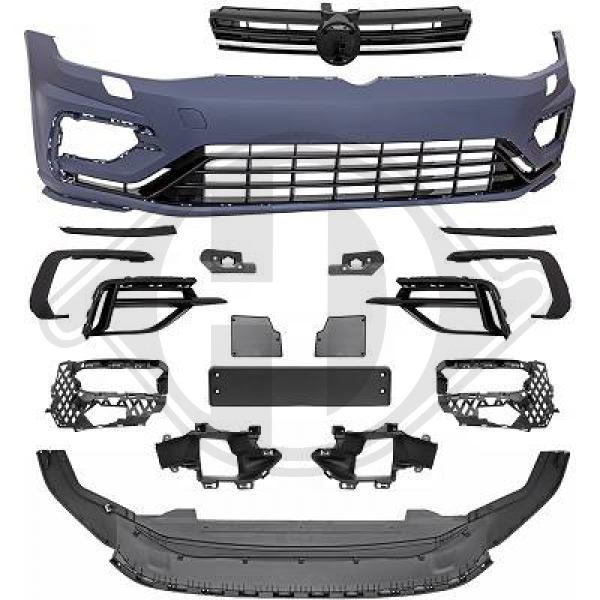 Volkswagen Golf VII Limousine 17-20 - Zderzak