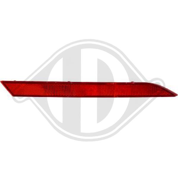 Volkswagen Passat CC 08-12 - Światło odblaskowe tylne