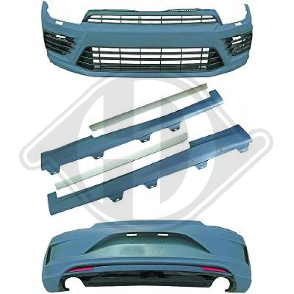 Volkswagen Scirocco 04.14-17 - Zderzak