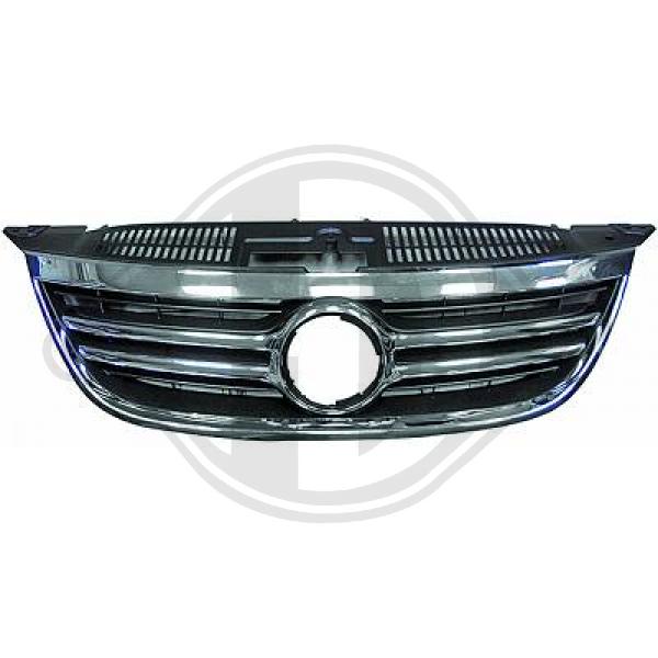 Volkswagen Tiguan 07-11 - Kratka chłodnicy (grill)