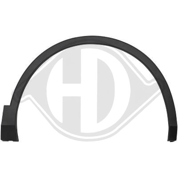 Volkswagen Tiguan (5N) 16-7.20 - Listwa ozdobna / ochronna błotnik