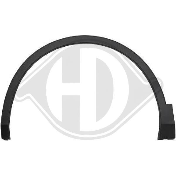 Volkswagen Tiguan (5N) 16-7.20 - Listwa ozdobna / ochronna błotnik