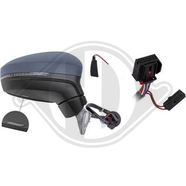 Volkswagen Tiguan (5N) 16-7.20 - Lusterko zewnętrzne