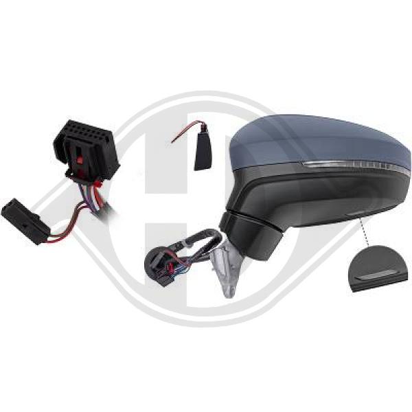 Volkswagen Tiguan (AD/AX) 21->> - Lusterko zewnętrzne