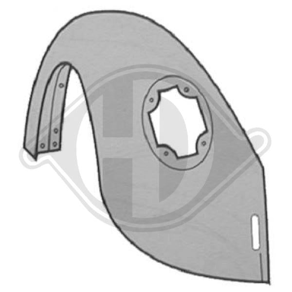 Volkswagen Käfer alle Modelle - błotnik