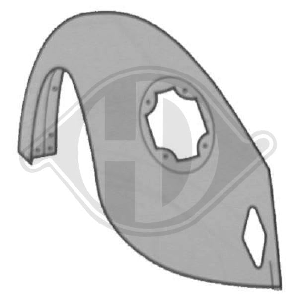 Volkswagen Käfer alle Modelle - błotnik